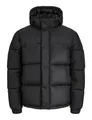 JACK & JONES Herren Jcounion Puffer Jacket Sn, Black, xx_l