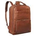 STILORD XL Herren-Businessrucksack aus Leder braun - 15-17 Zoll großer Arbeitsrucksack - Männer Laptop-Rucksack - Vintage Office-Bag aus Echtleder 'Harlow'