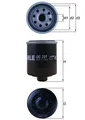 NEU - MAHLE OC731 Ölfilter für APRILIA MOTORCYCLES BENELLI MOTORCYCLES PEUGEOT