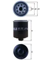 MAHLE OC 731 Ölfilter für APRILIA,BENELLI,DERBI,GILERA,ITALJET,MALAGUTI,PEUGEOT,