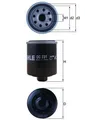 MAHLE Ölfilter OC 731 Anschraubfilter für PIAGGIO APRILIA PEUGEOT 51,0mm M14x1,5
