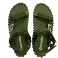 Gumbies Tracker in Khaki Sandalette Hergestellt aus recycelten Materialien grün 43