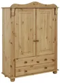 OTTO home Wäscheschrank Adele, Mehrzweckschrank (2 Breiten: 93/130 cm H/T ca. 135/40 cm) aus massiver Kiefer, 2-oder 3-türig