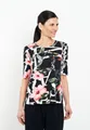 Seidel Moden T-Shirt Sommershirt mit floralem Muster - MADE IN GERMANY