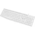NATEC NKL-1949 Tastatur USB QWERTY Spanisch White - Weiß