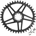 Wolf Tooth PowerTrac Elliptical SRAM 8-bolt Direct Mount Kettenblatt, Standard 45mm/Offset
