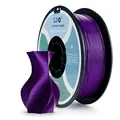 ZIRO PLA Glitter Filament 1.75mm 3D Drucker Filament PLA 1.75mm Diamant Serie 1KG, Dimensional Accuracy +/- 0.03mm, Diamant Lila