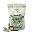 PURIZE® Beutel | 500 Super Slim Size Aktivkohlefilter Weiß