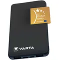 VARTA Power Bank 10000mAh, Powerbank Power on Demand mit 4 Anschlüssen (1x Micro USB, 2x USB A, 1x USB C), kompatibel mit Tablets & Smartphone, in umweltschonender Verpackung