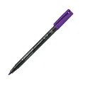 10er Sparpack Staedtler Feinschreiber Lumocolor für Overhead-Projektion und fast alle Flächen in Strichstärken S/F/M/B permanent bzw non permanent (violett, M permanent 317)
