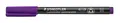 permanent Marker Lumocolor, violett, Linienbreite ca. 1,0 mm, wisch und wasse...