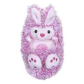 Curlimals 3709 - Bibi der Hase, interaktives Plüschtier mit 45 Geräuschen und Reaktionen, ca. 14 cm groß, flauschiges rosa Kuscheltier für Kinder ab 3 Jahren