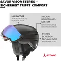 Atomic Savor Visor Stereo (63 - 65 cm, XL) (AMR-AN5005712XL)