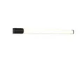 TRIO Leuchten LED Wandleuchte, LED fest integriert, Warmweiß, Große flache Badlampe mit Schalter und Stecker, Gäste WC, 79 cm breit