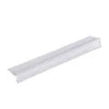 Elba Pendelsichtleiste, 100x10x17 mm, aus PVC, farblos, 50 Stück