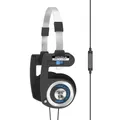 Koss - Porta Pro w/Mic/Remote Black / Silver