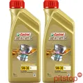 2x 1L = 2L CASTROL EDGE 5W-30 LL ÖL BMW LL-04 VW 50400 50700 MB 229.31 229.51