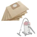 AREBOS 5x Staubsaugerbeutel Geeignet für Industriestaubsauger 1800W