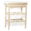 Roba Baby-Pool 1251 Bade-Wickel-Kombination Holz natur TOP