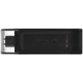 Kingston DataTraveler 70 Typ-C 64GB USB-Stick Mit Schutzkappe, bis zu 200 MB/s, USB 3.2 Gen 1x1 5 Gbit/s