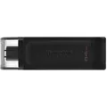 Kingston Technology Datatraveler 70 Usb-stick 64 Gb Usb Typ-c 3.2 Gen 1 (3.1 Gen 1) Schwarz