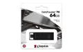 Kingston DataTraveler 70 64 GB USB 3.2 Memory Speicher Stick Typ C Stiftlaufwer