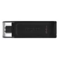 Kingston DataTraveler 70 Typ-C 64GB USB-Stick Mit Schutzkappe, bis zu 200 MB/s,