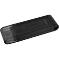 Kingston DataTraveler 70 64 GB, USB-Stick, schwarz