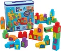 MEGA ABC BUILDING BAG, HRR60 (US IMPORT)