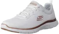 Skechers Zapatillas Deportivas Mujer Mesh Lace-Up W Blanco, Low-top,
