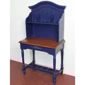 Schreibtisch Blau 84 x 48 x 152 cm JVmoebel - Blau