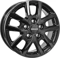 Monaco CL2 schwarz glanz 6.5x16 ET48 - LK5/114.3 ML66.1 Alufelge schwarz