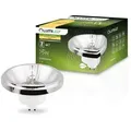 LUMILED LED-Leuchtmittel ES111 GU10 Fassung 230V 10W (Entspricht Halogen 75 Watt) Warmweiß 3000K 24° Abstrahlwinkel Silber 1055 Lm Ra>90 Aluminiu...