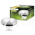 Lumiled LED Leuchtmittel ES111 GU10 Fassung Spannung 230V 10W (Entspricht 75 Watt) 3000K Warmweiß 24° Abstrahlwinkel Silber 1055 Lumen Nicht Dimmbar