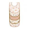 LÄSSIG Baby Kleinkind Lätzchen Set (5 St.) Klettverschluss Baumwolle wasserdicht/Value Pack Bib little Mateys spicy orange