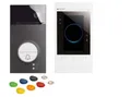 Bticino Flex"ONE Video-Set mit Türstation LINEA3000 Black + CLASSE 300EOS with N