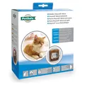 Staywell Katzentür Magnetic 420 braun für Katzen bis 7 kg, 4 Verschlussoptionen