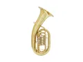 DIMAVERY Baritongitarre EP-400 B-Bariton, gold, inkl. ABS Case