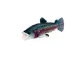 Teddys Rothenburg Kuscheltier Fisch Forelle 27 cm grau/rosa Plüschfisch Stofftier (Plüschtier, Stofffisch, Plüschforelle, Stoffforelle)