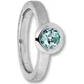 ONE ELEMENT Silberring schmuck, damen schmuck, für sie, hochwertig, preiswert, günstig, perfekt als Geschenk zum Jahrestag oder Geburtstag silberfarben 56