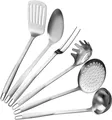 Stanley Rogers Küchenhelfer-Set, Kochbesteck aus hochwertigem Edelstahl mit Premium Oberflächenveredlung in satinierter Optik - spülmaschinengeeignet, Menge: 1 x 6er Set