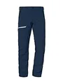 Schöffel Herren Pants Folkstone Warm M, warme Wanderhose mit 4 Wege-Stretch, wasserabweisende Thermohose mit vorgeformtem Knie, navy blazer, 48