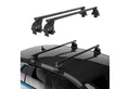 OMAC Dachträger Menabo Stahl Gepäckträger für Mazda 2 2014-2020 Schwarz 2tlg (2-St), Wasserbeständig,Abnehmbar,Multifunktional,Leichtgewichtig
