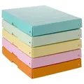 Falken 5x PURE Box Pastell A4, Füllhöhe 40 mm - Farben pastell sort. - 22001952F