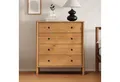 IDIMEX Kommode APOANA, Schlafzimmer Kommode mit Schubladen aus Massivholz Eiche Finish