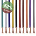 Quadrios 22CW004 Litzensortiment 1 x 0.5mm² Weiß, Blau, Braun, Orange, Grün, Gelb, Grau, Violett, Schwarz, Rot 1 Set