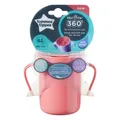 5010415472052 Tommee Tippee Easiflow 360° kubek z uchwytami 6m+ Różowy 200ml (P1