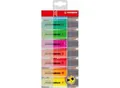 Textmarker STABILO® BOSS Original, Keilspitze, lichtbeständig, schnell trocknend, farbsortiert, 8 Stück