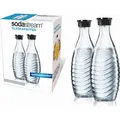 SodaStream Glaskaraffen 0,6 Liter im  2er-Pack, 764997 - Transparent