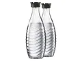 SODASTREAM Glaskaraffe Crystal Penguin, 0,7 L, 2 Stück 201195